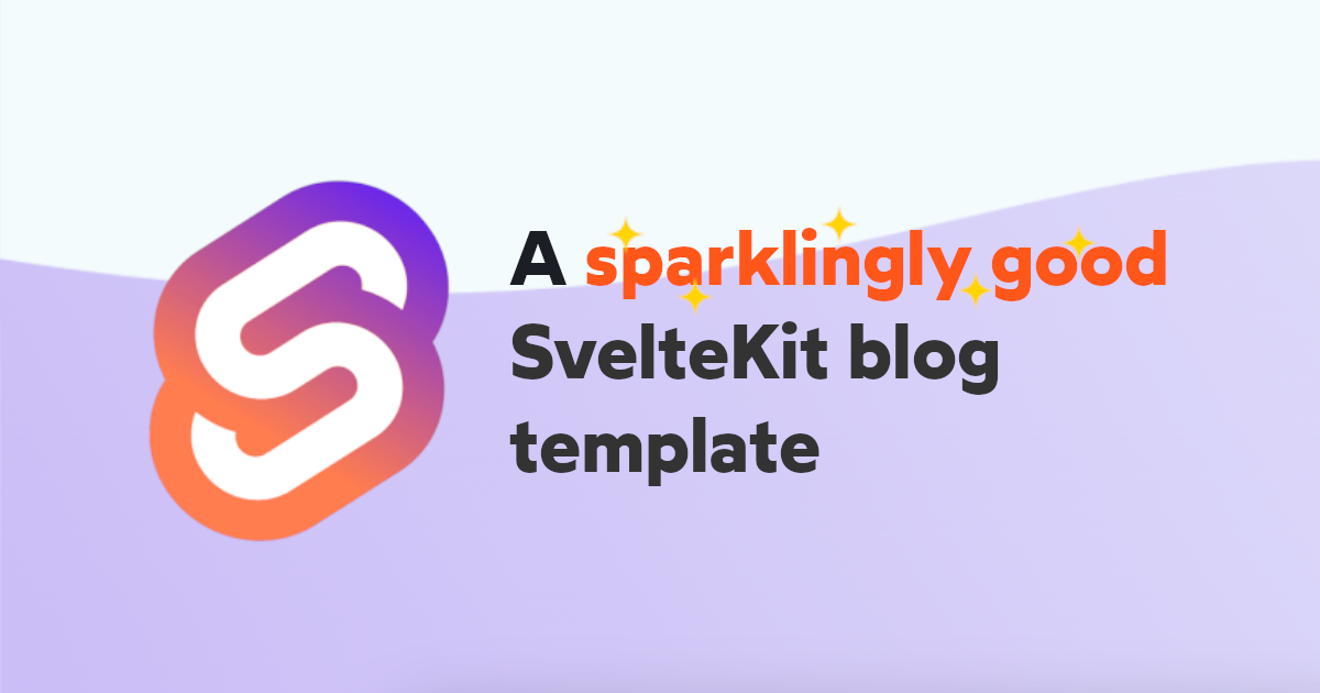 SvelteKit Static Blog Template